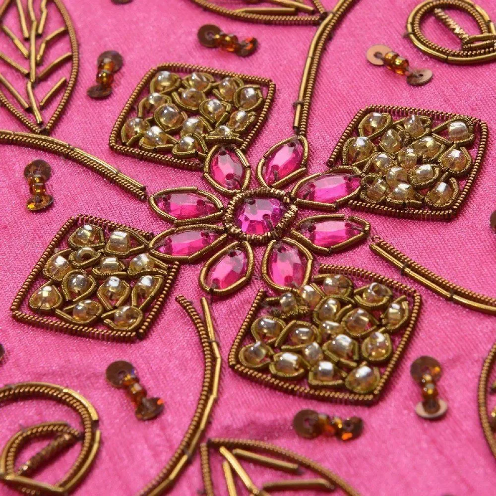Embroidered Journal with Rhinestone (3) Pens